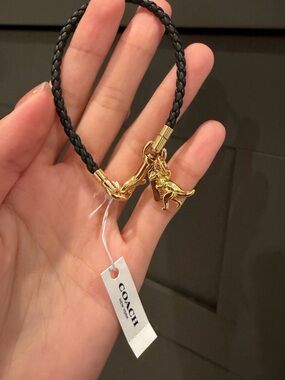 Coach Braided Friendship Bracelet
With Rexy Charm